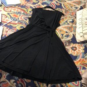 Little black wrap dress!